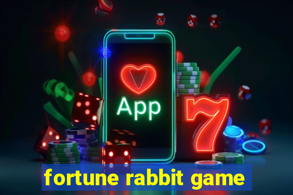 fortune rabbit game