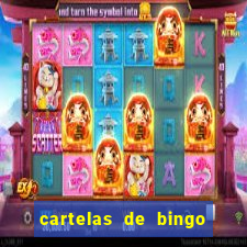 cartelas de bingo para chá de bebê