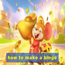 how to make a bingo