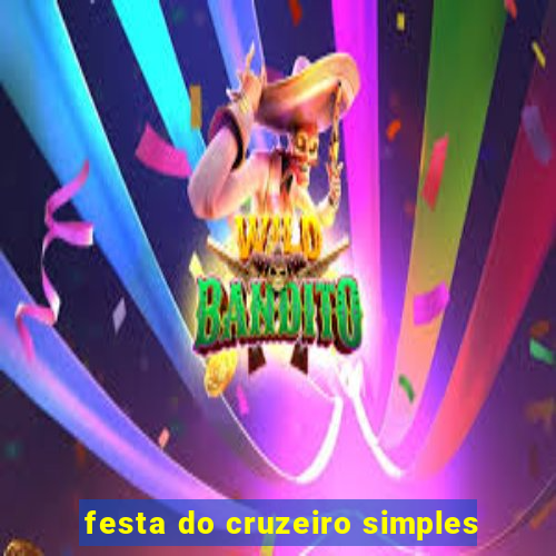 festa do cruzeiro simples