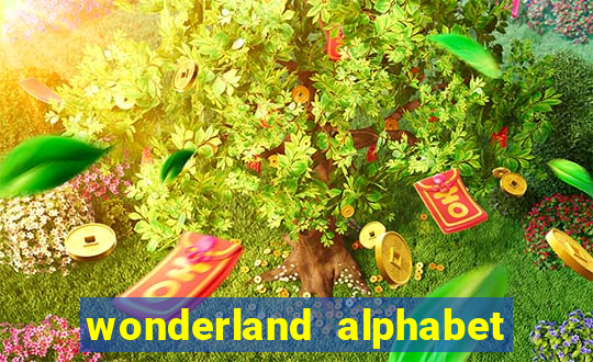 wonderland alphabet comic studio