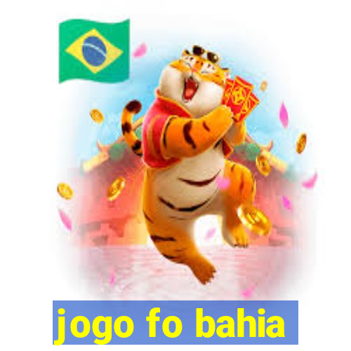 jogo fo bahia