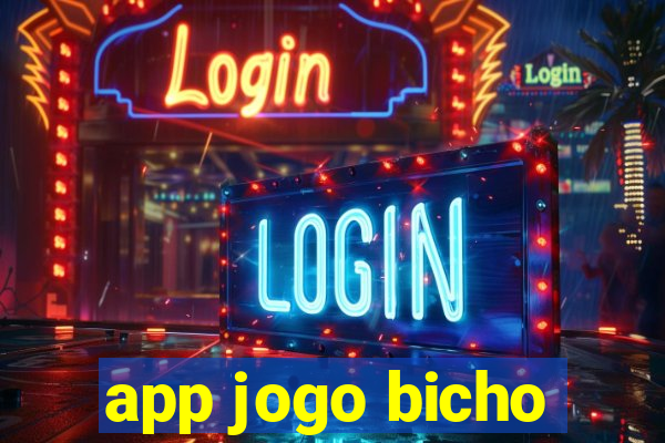 app jogo bicho