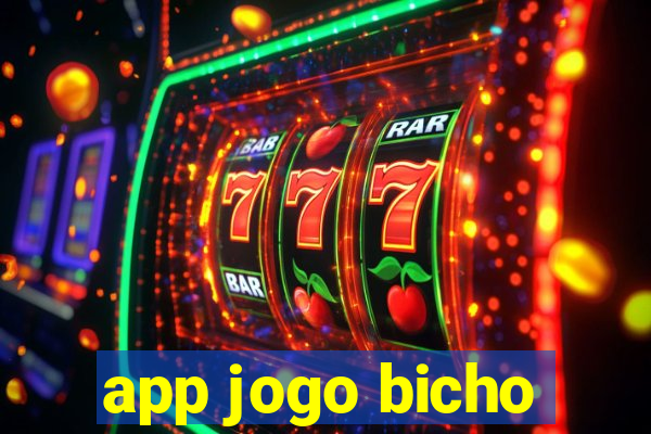 app jogo bicho