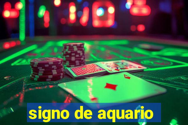 signo de aquario