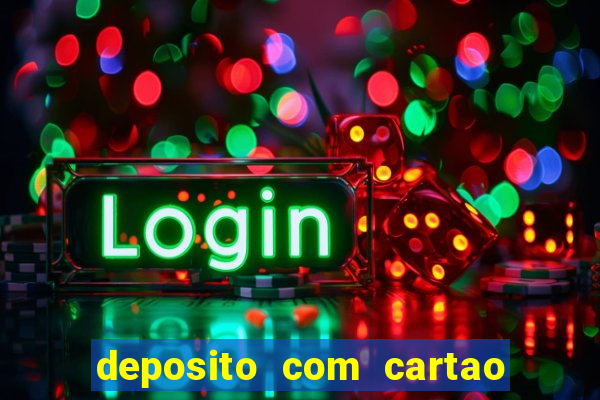 deposito com cartao de debito