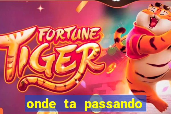 onde ta passando jogo do remo