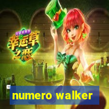 numero walker