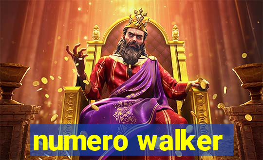 numero walker