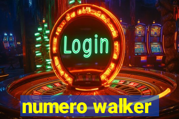 numero walker