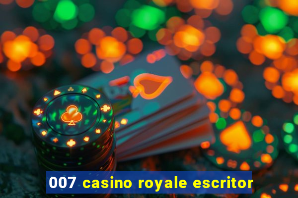 007 casino royale escritor