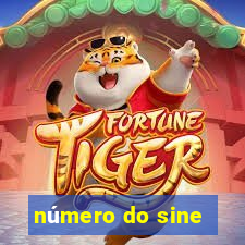 número do sine