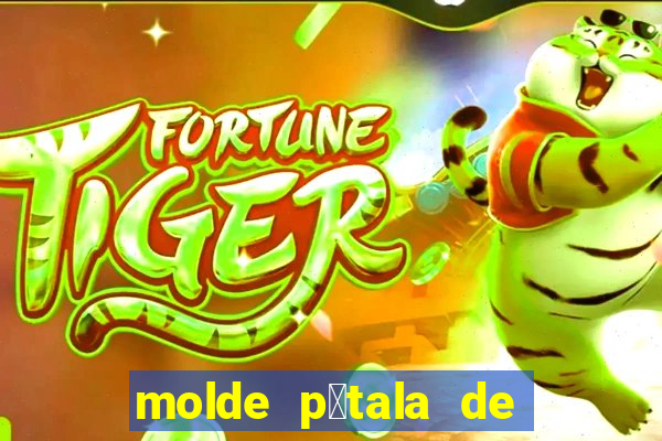 molde p茅tala de flor grande