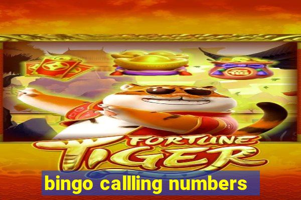 bingo callling numbers