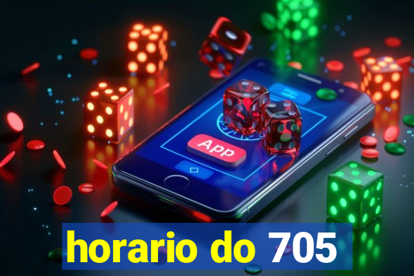 horario do 705