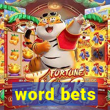 word bets