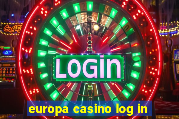 europa casino log in