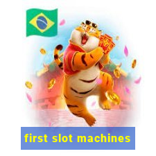 first slot machines