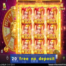 20 free no deposit casino uk 2018