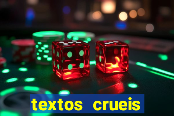 textos crueis demais pdf