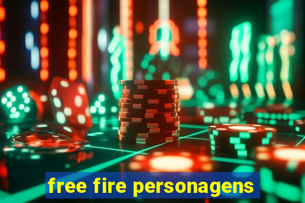 free fire personagens