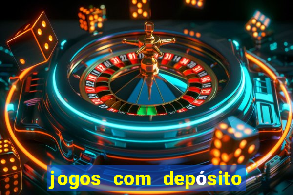 jogos com depósito de 2 reais