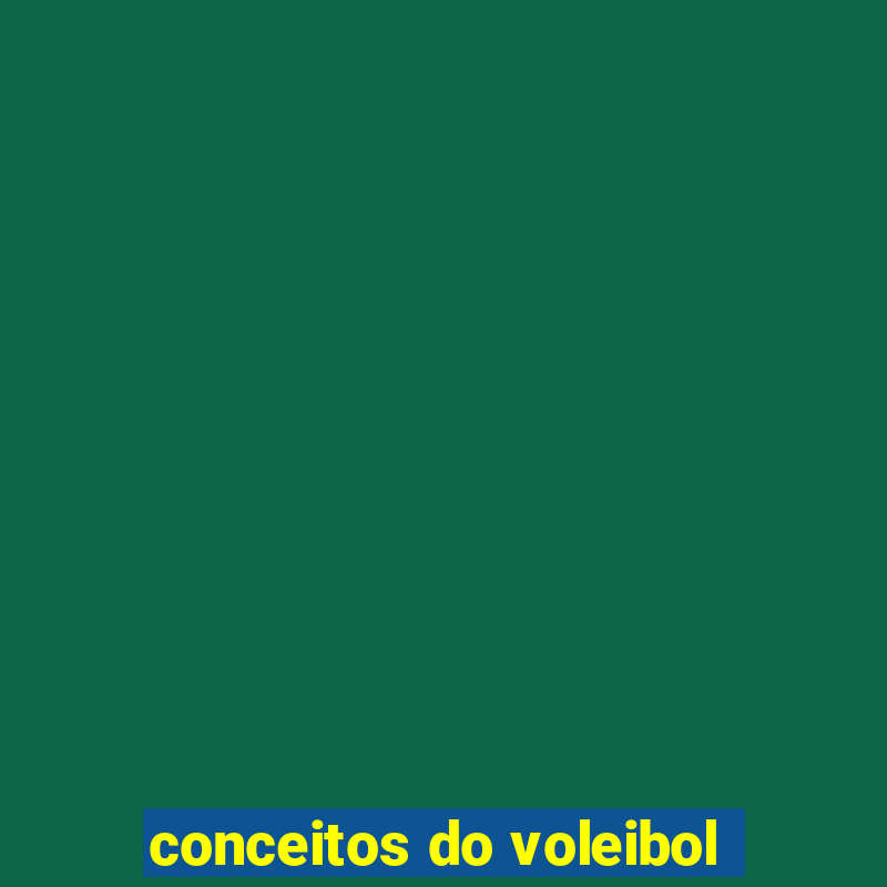 conceitos do voleibol