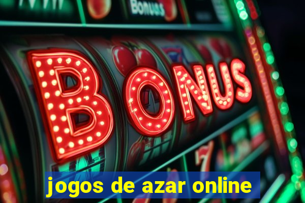 jogos de azar online