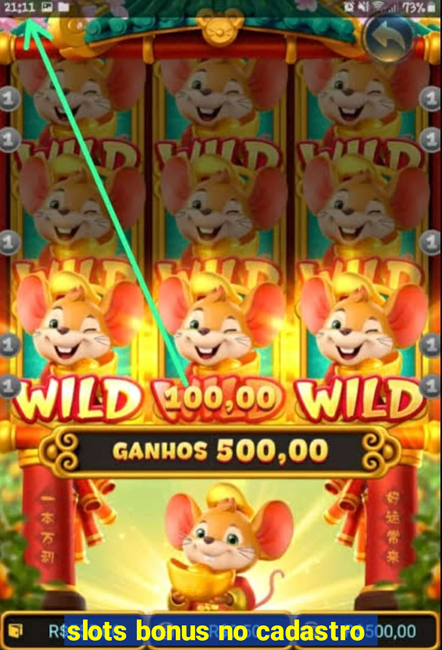 slots bonus no cadastro