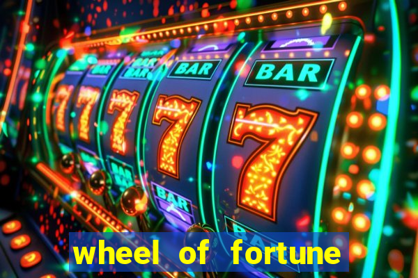 wheel of fortune slots machine