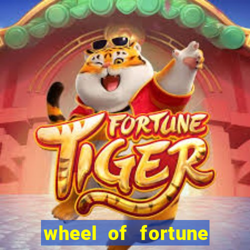 wheel of fortune slots machine