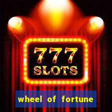 wheel of fortune slots machine