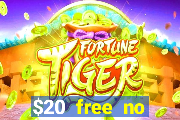 $20 free no deposit casino us