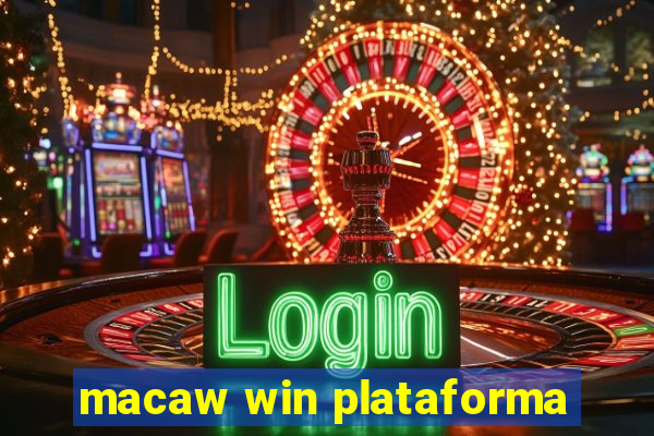 macaw win plataforma