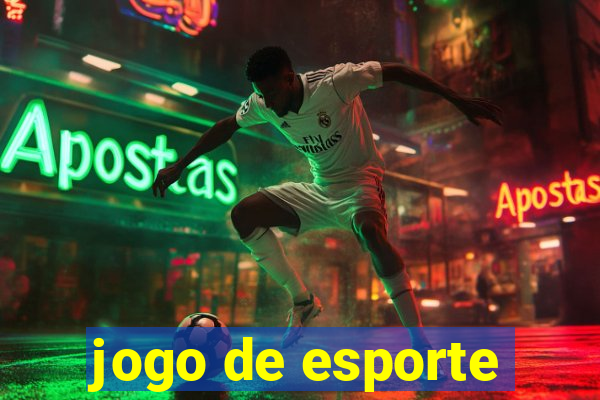 jogo de esporte