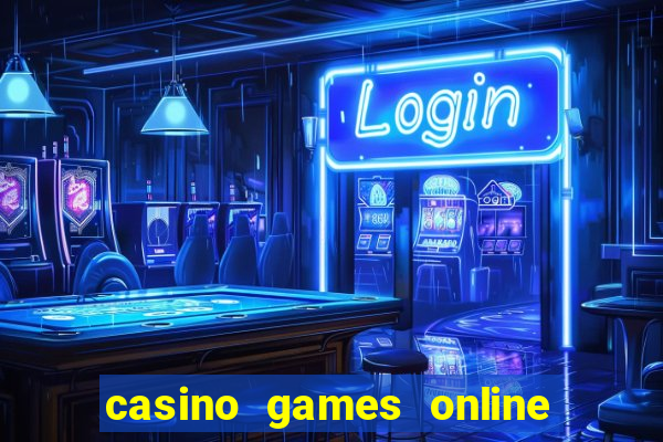 casino games online free play slot