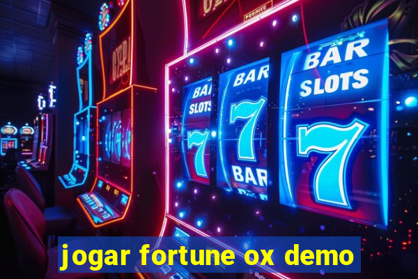 jogar fortune ox demo