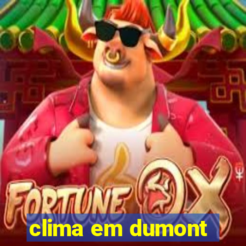 clima em dumont