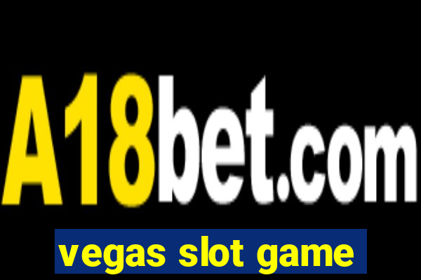 vegas slot game