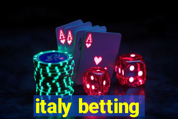 italy betting