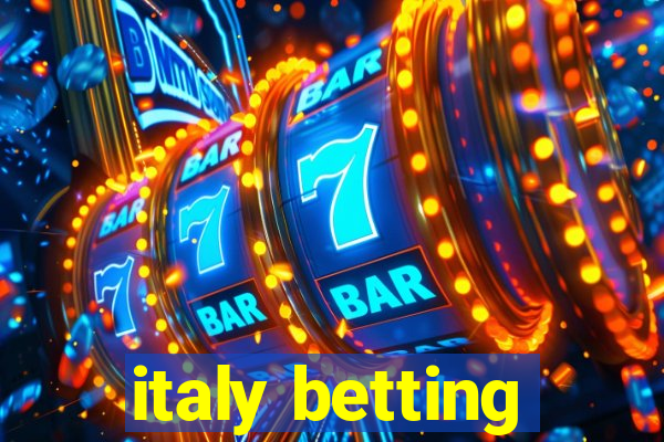 italy betting