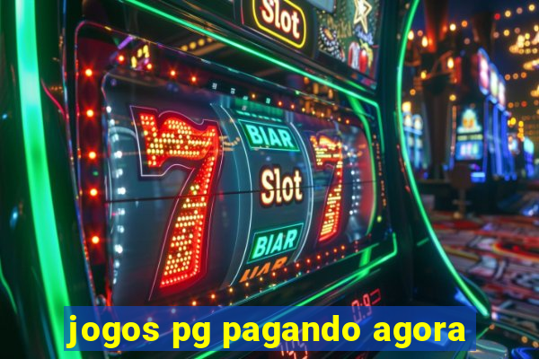 jogos pg pagando agora