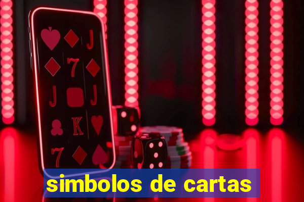 simbolos de cartas