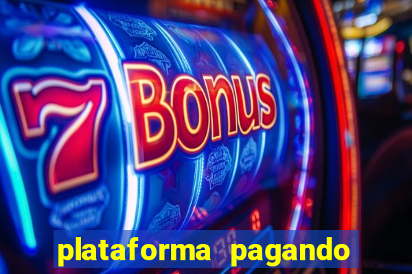 plataforma pagando no cadastro'slots