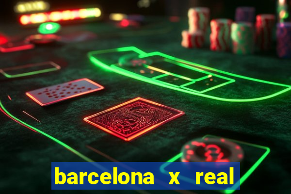 barcelona x real madrid ao vivo futemax