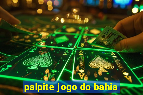 palpite jogo do bahia