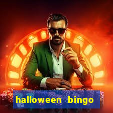 halloween bingo games for kids