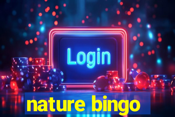 nature bingo