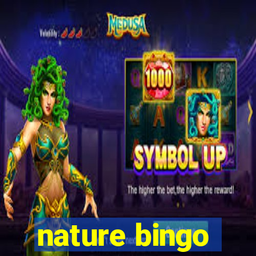 nature bingo