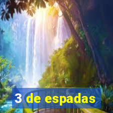 3 de espadas